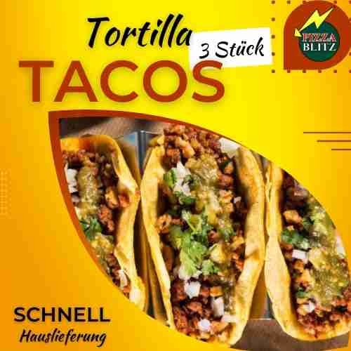 Drei Tacos Tortilla