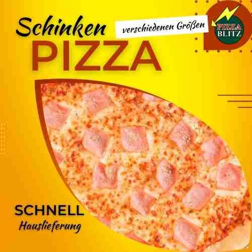 Pizza Schinken Familie 45x32cm
