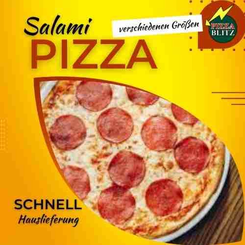  Pizza Salami Klein ca 28cm