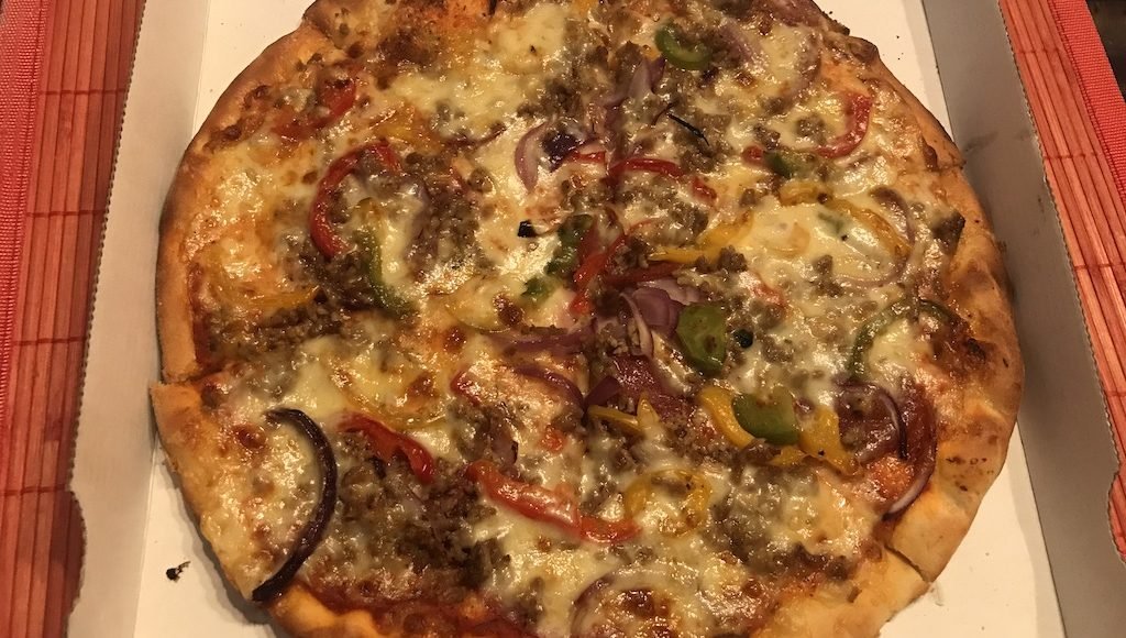 Pizza Hackfleisch Klein ca.28cm