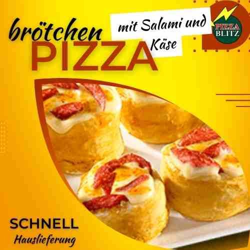 Pizzabrötchen mit Salami 8 Stück
