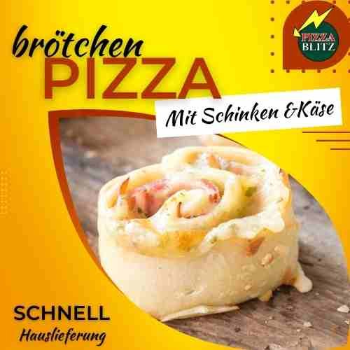 Pizzabrötchen mit Schinken 12 Stück