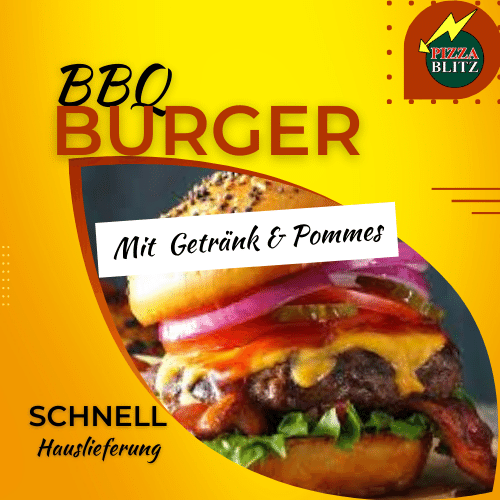 BBQ-Burger Manü