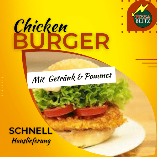 Chickenburger Manü