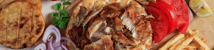 Gyros Gerichte Banner