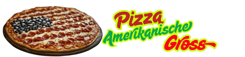American Pizza Gross ca 32cm Banner